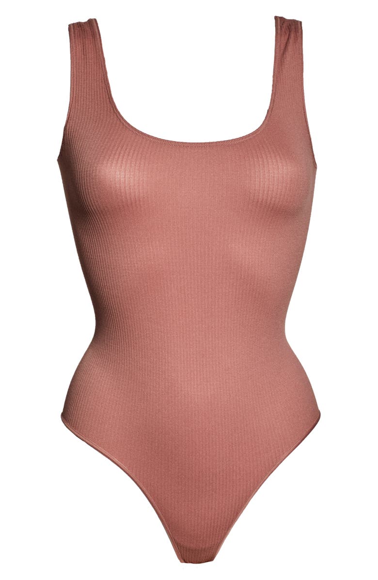 SKIMS Stretch Rib Straight Neck Camisole, Alternate, color, 