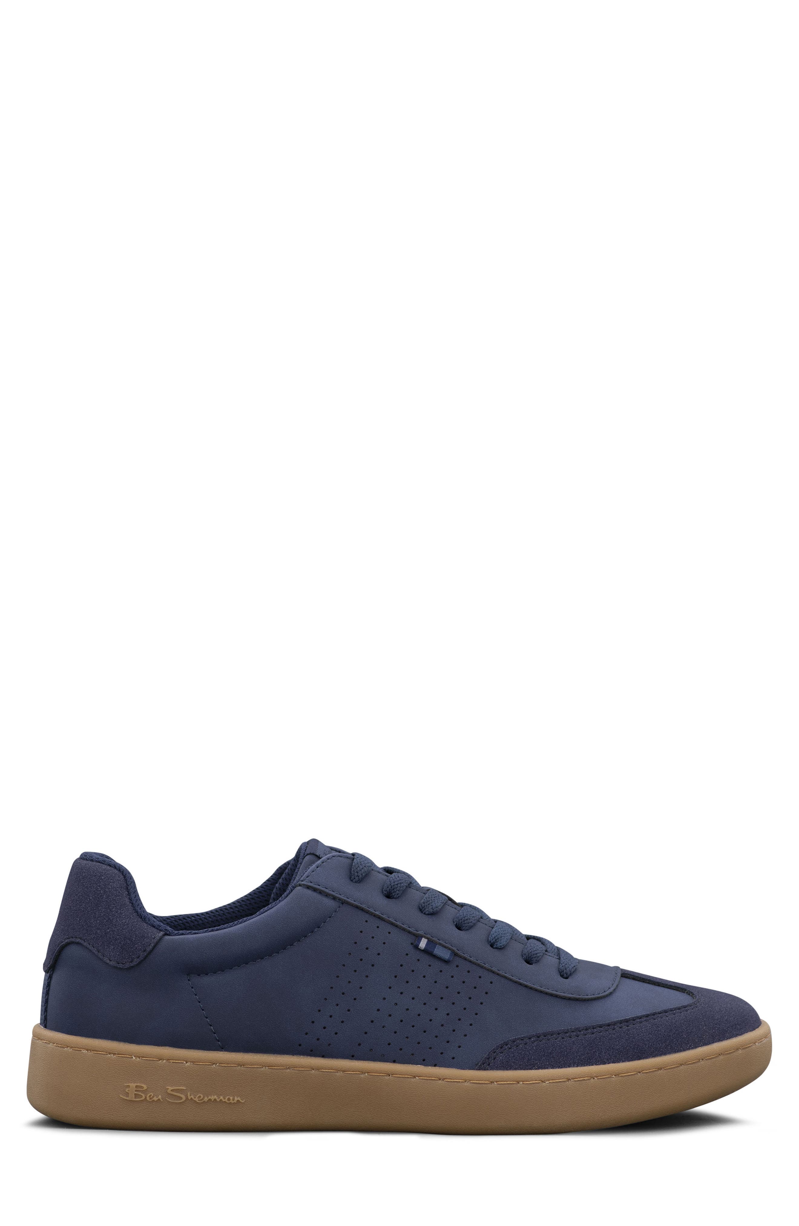 Glasgow Sneaker, Alternate, color, NAVY/ GUM