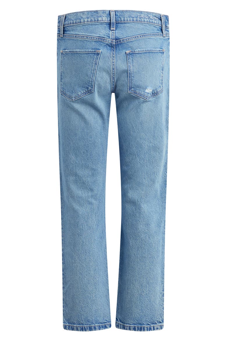 The Otto Mama Relaxed Straight Leg Maternity Jeans, Alternate, color, SANTA BARBARA