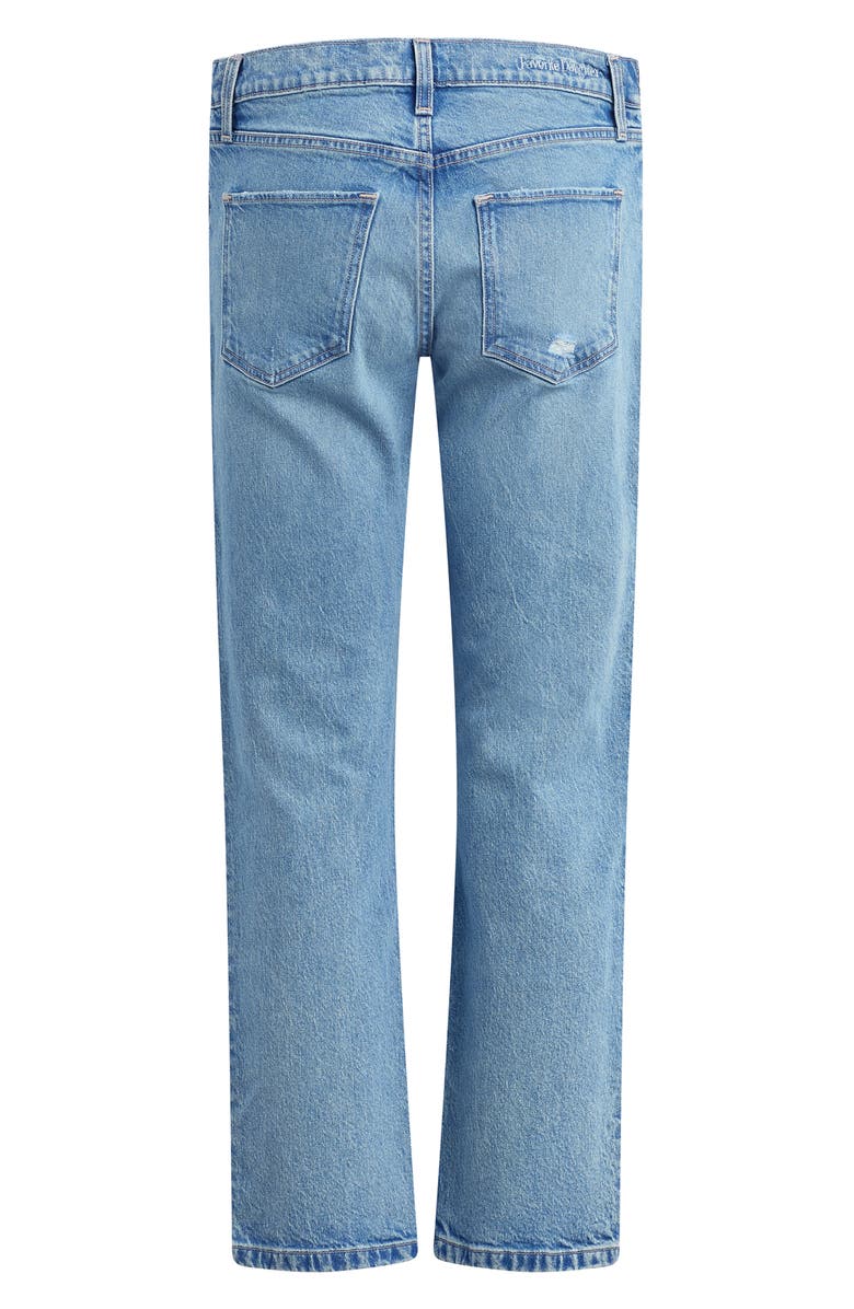 Favorite Daughter The Otto Mama Relaxed Straight Leg Maternity Jeans, Alternate, color, Santa Barbara