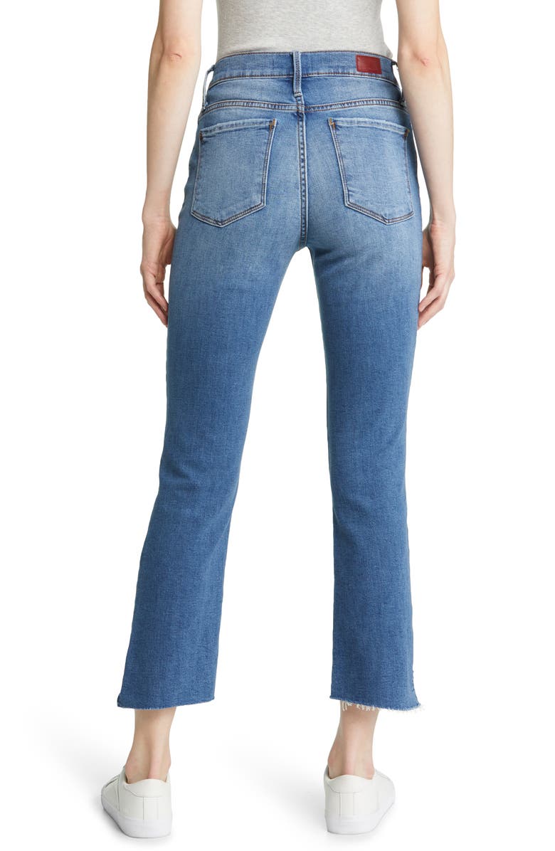 Whetherly Daniel Step Hem Slim Straight Leg Jeans, Alternate, color,