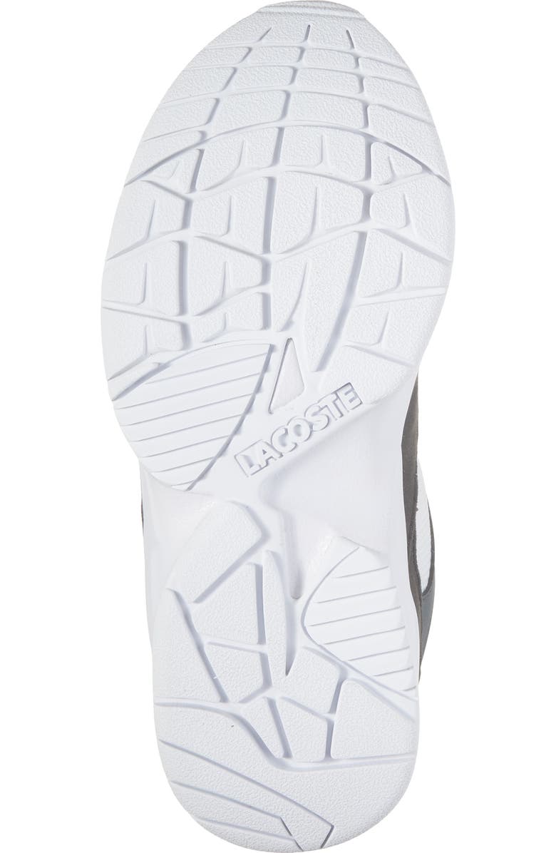 Lacoste Kids' Storm 96 VTG 125 Sneaker, Alternate, color, Black/ White