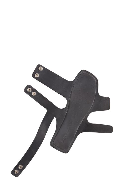 Khaite Boden Silver Studded Leather Sandals In Black