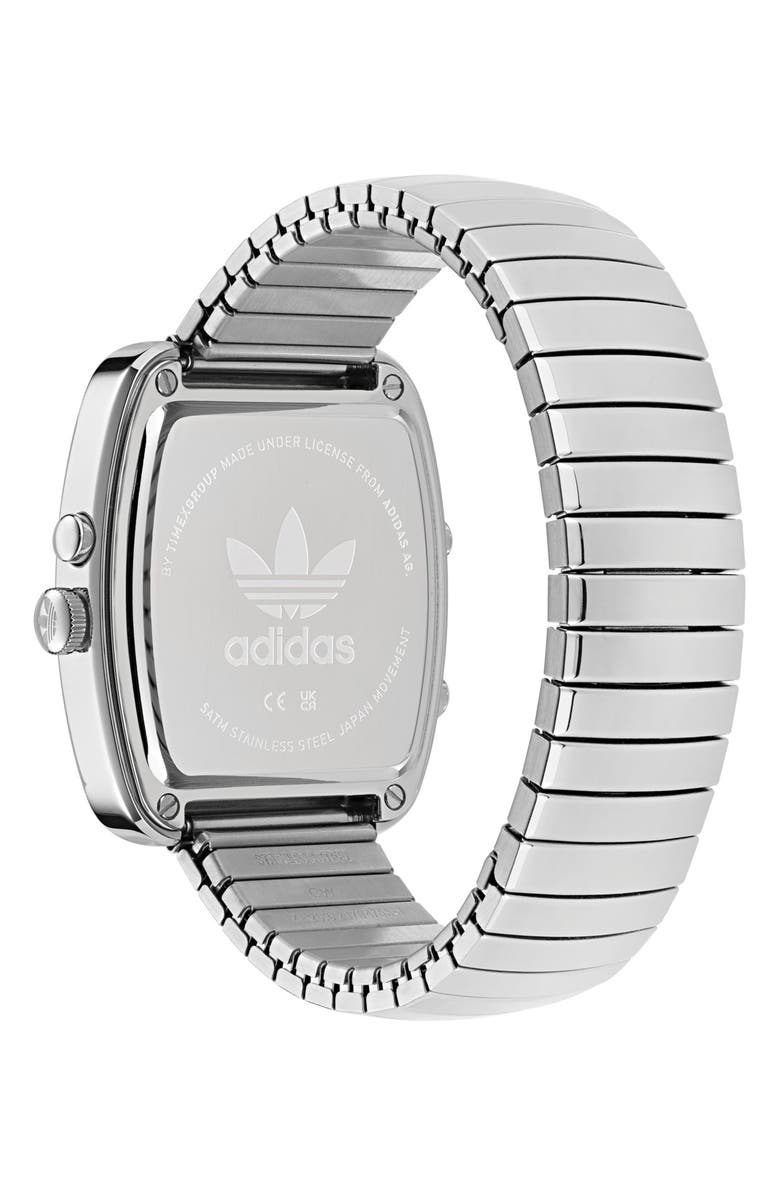 adidas AO Style Chronograph Bracelet Watch, 37mm, Alternate, color, Silver