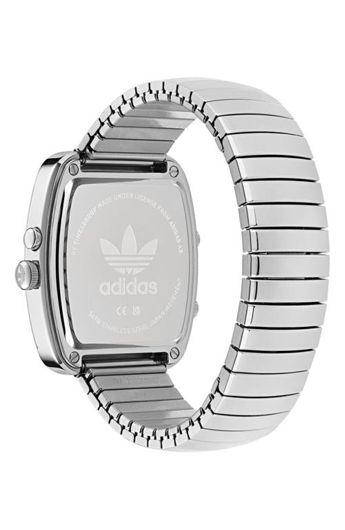 Adidas Originals Adidas Ao Style Chronograph Bracelet Watch, 37mm In Silver