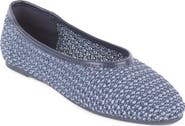 Tahari Woven Ballerina Flat