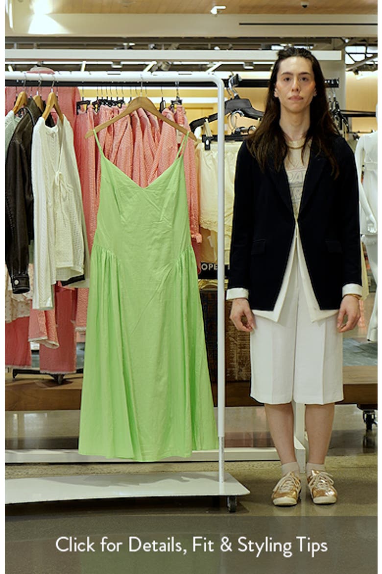 Back Bow Fit and Flare Midi Dress video
