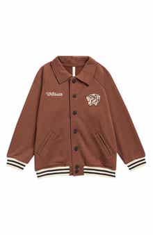 Kids' French Terry Bomber Jacket