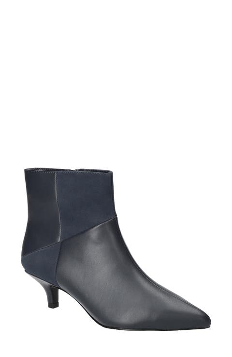 Nyla Faux Leather Bootie