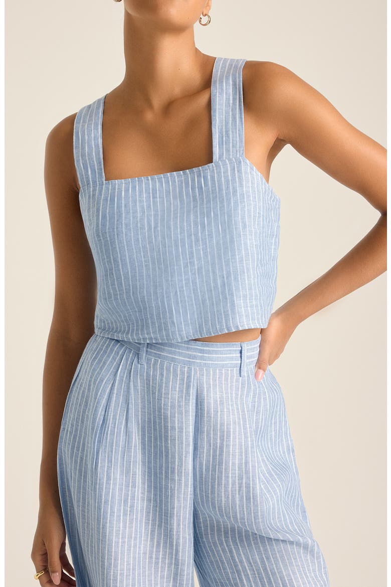 The Getaway Linen Cover-Up Pants, Alternate, color, SUMMER STRIPE