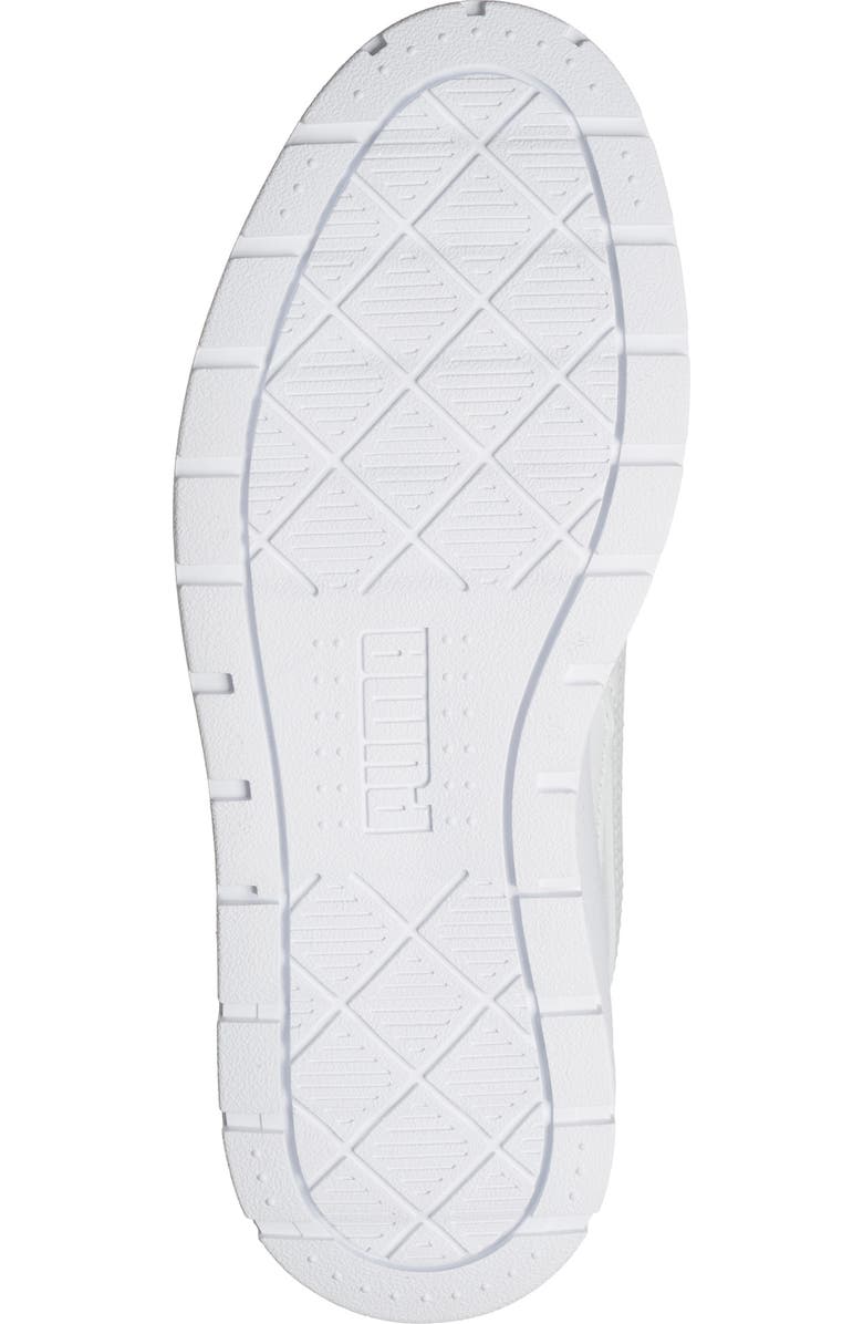 PUMA Karmen II Idol Floral Platform Sneaker, Alternate, color, Puma White/ Puma White/ Yellow