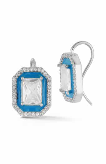 Cubic Zirconia Drop Earrings