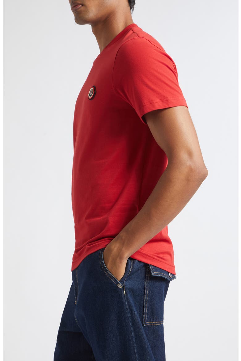 Cotton Jersey T-Shirt, Alternate, color, RED
