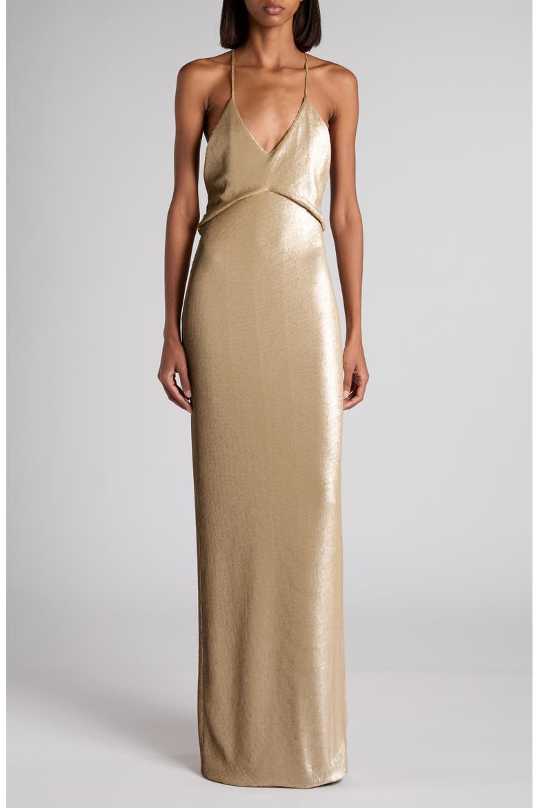 tom ford liquid sequin dress NWT Tom Ford S/S 2023 Amethyst Liquid Sequins Black Mesh Sexy Evening Dress  40