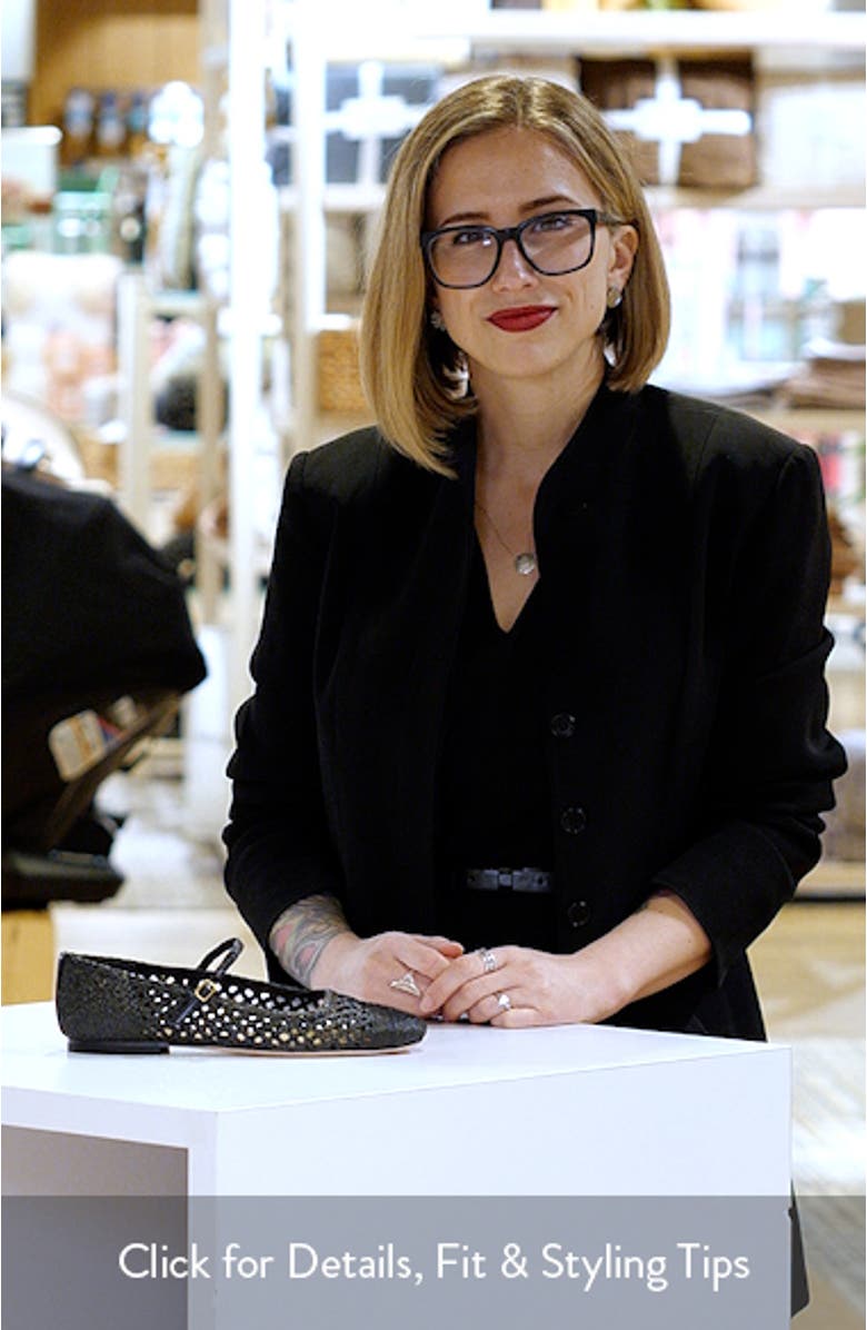Ellie Raffia Mary Jane Flat, sales video thumbnail