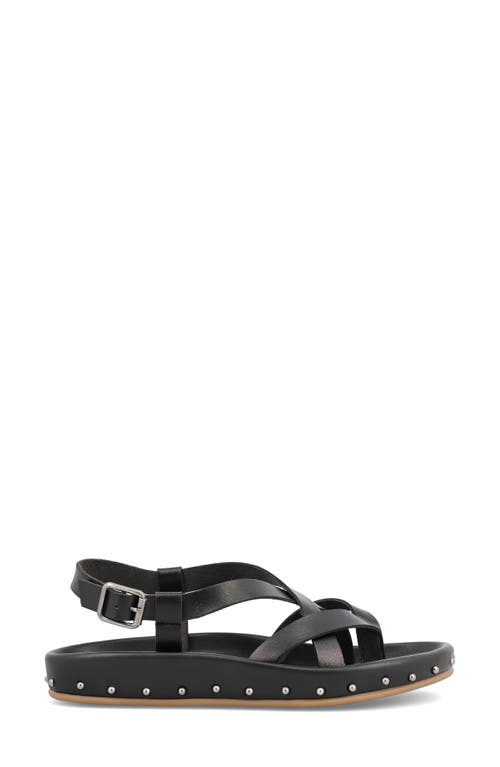 Mia Zurie Slingback Sandal In Black
