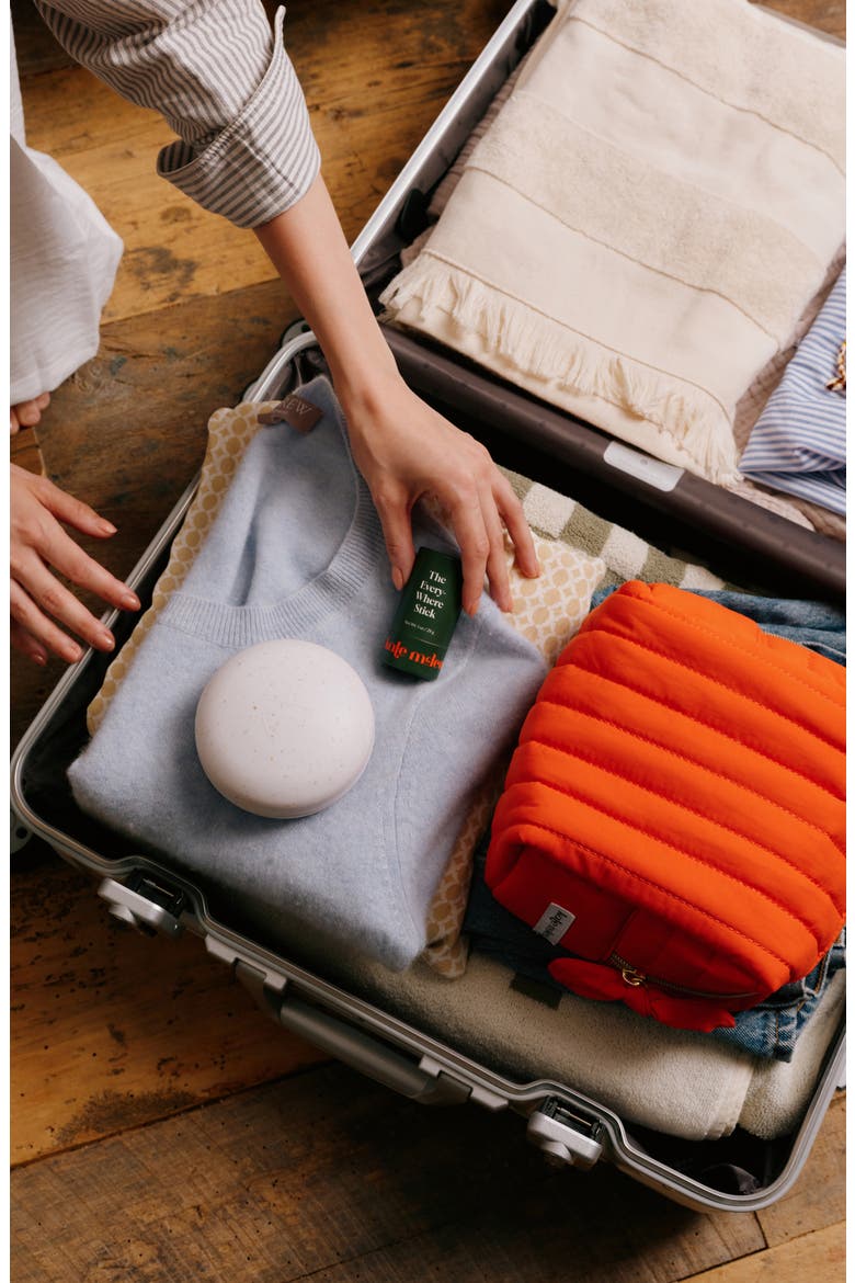 The Travel Case, Alternate, color, OATMEAL