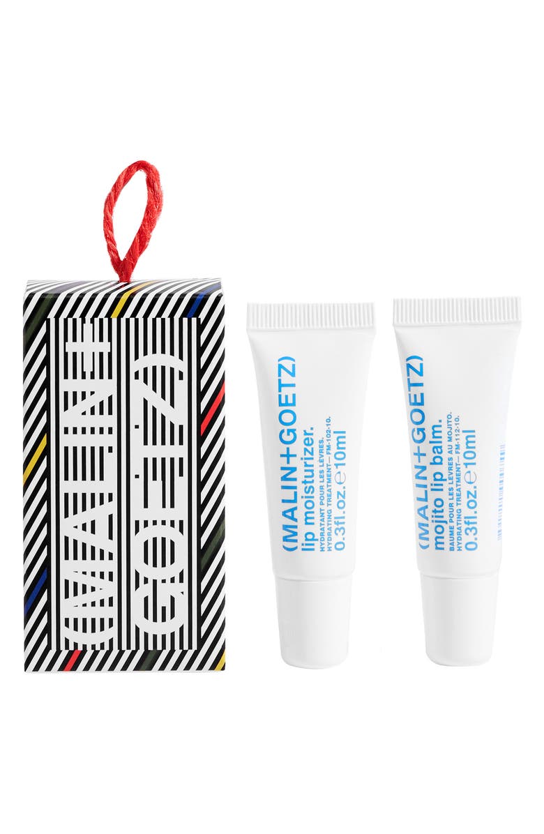 MALIN+GOETZ Hand Lip Balm & Moisturizer Set USD $28 Value, Main, color, 