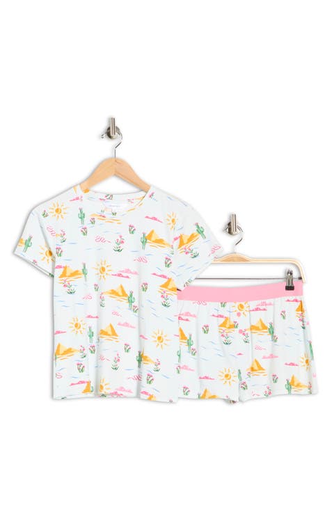 Vibe Check Cotton Blend Top & Shorts Pajamas