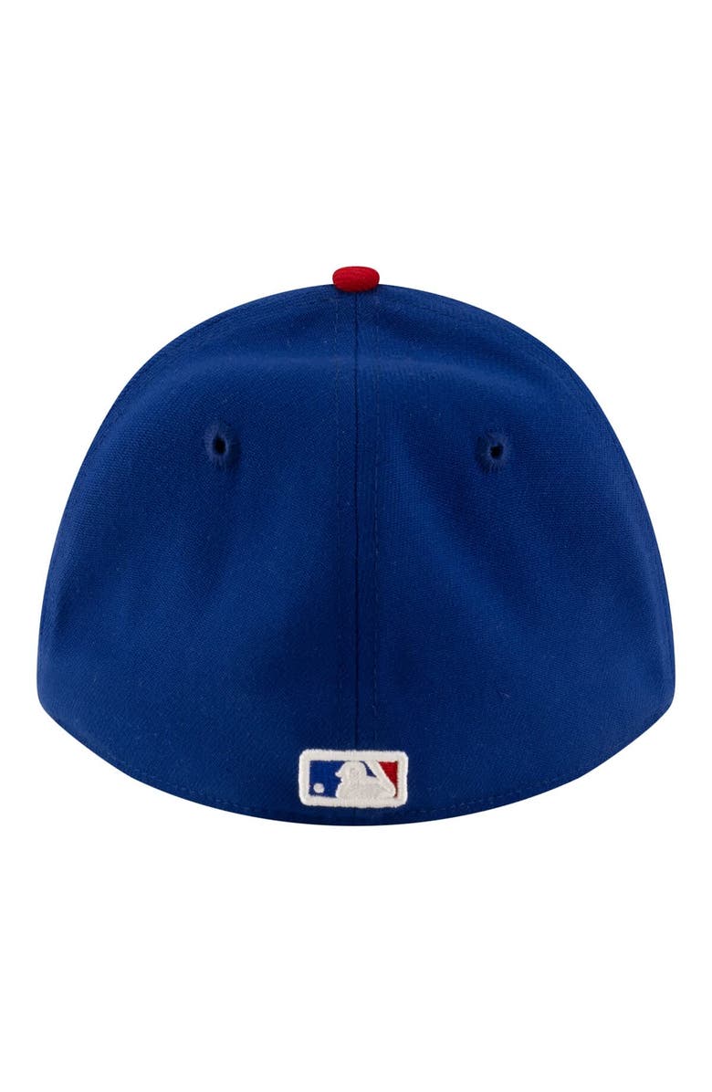 New Era Men's New Era  White/Royal Chicago Cubs Player Replica 39THIRTY M-Crown Flex Hat, Alternate, color, White