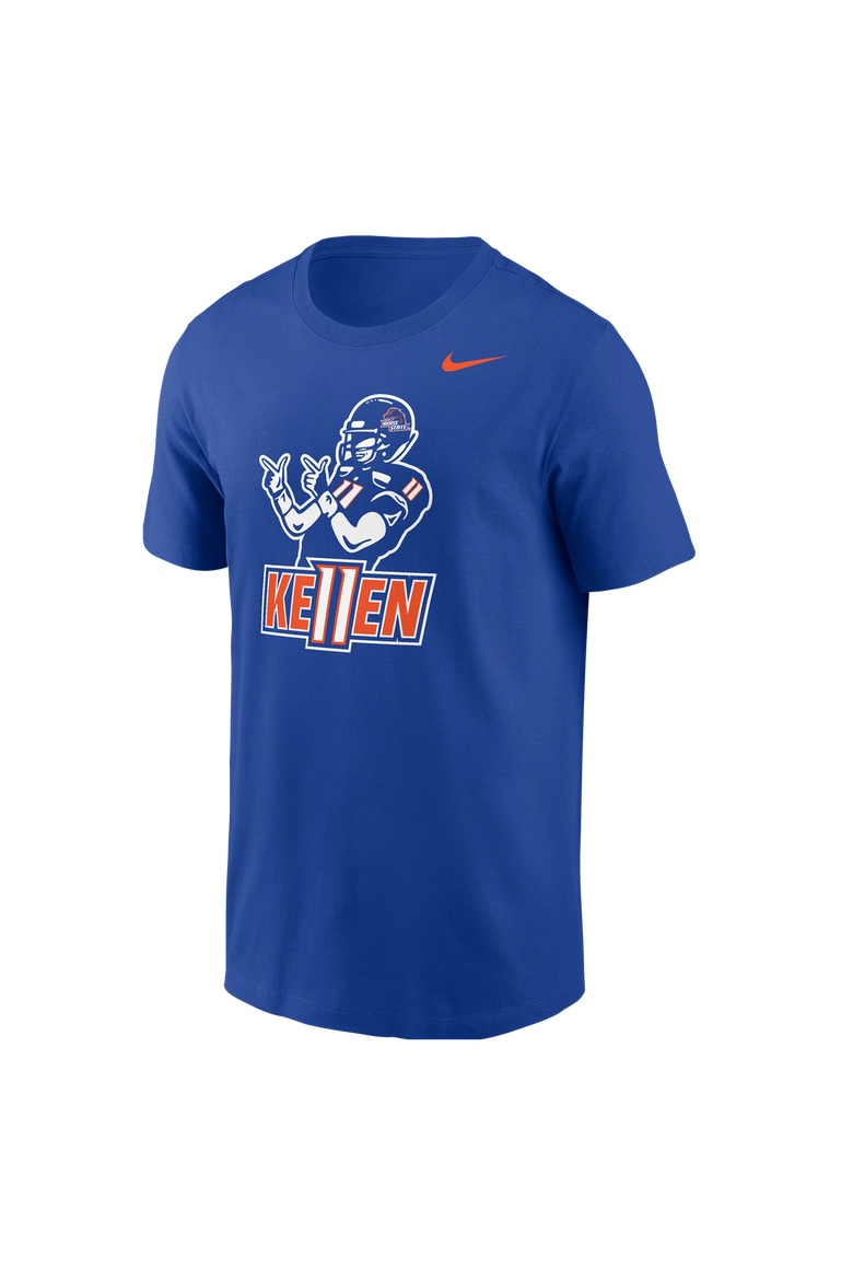 Men's Nike Kellen Moore Royal Boise State Broncos Ke11en Name & Number T-Shirt, Alternate, color, Royal