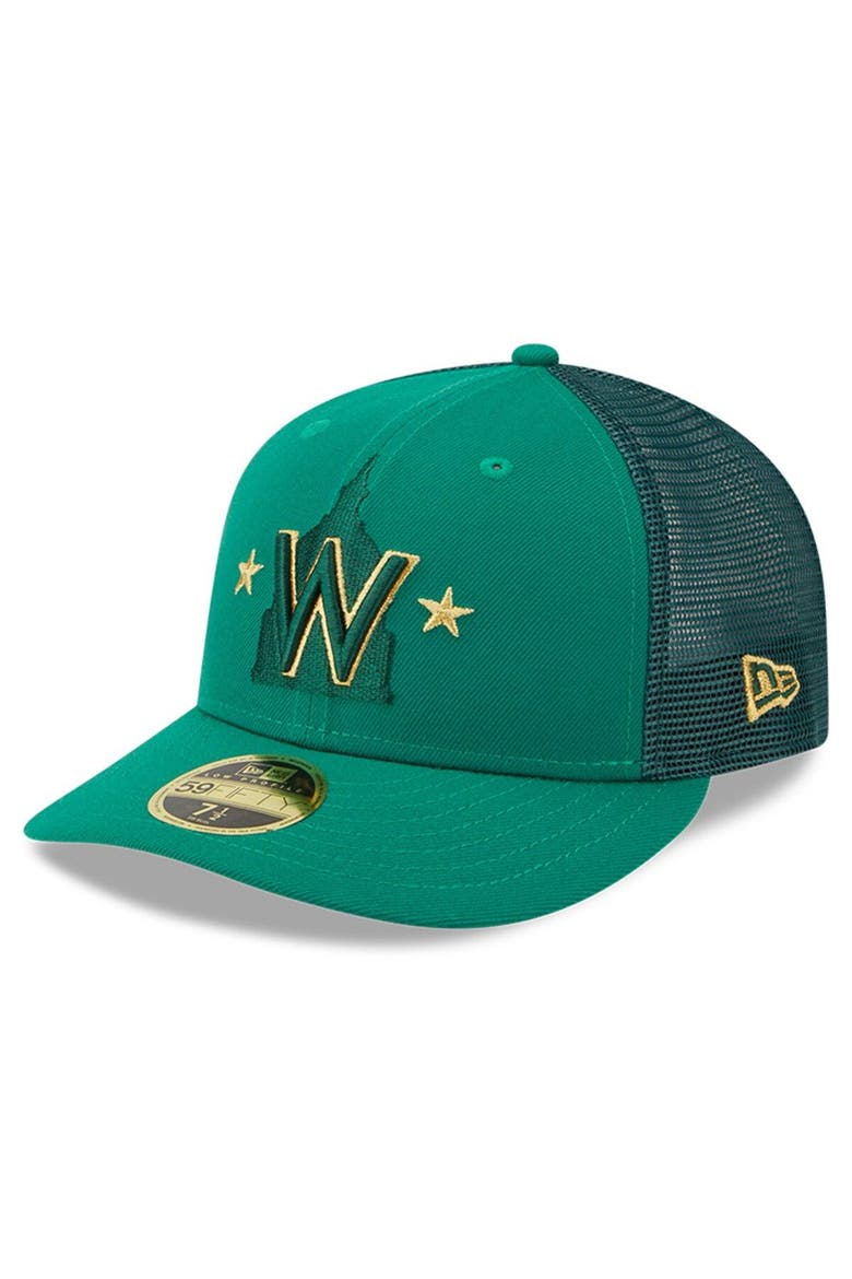 Men's New Era  Kelly Green Washington Nationals 2023 St. Patrick's Day Low Profile 59FIFTY Fitted Hat, Main, color, Kelly Green