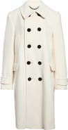 Burberry Rockley Wool Blend Pea Coat