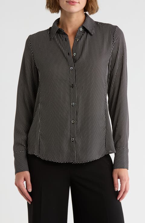 Slim Fit Button-Up Shirt
