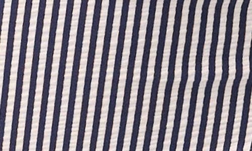 Pq Swim Keyhole Stripe One-piece Swimsuit In Multi