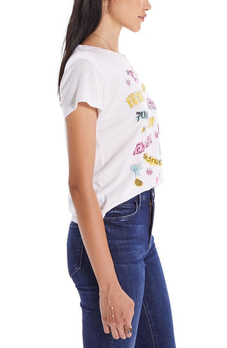 MOTHER The Sinful Short Sleeve Graphic T-Shirt, Alternate, color, 