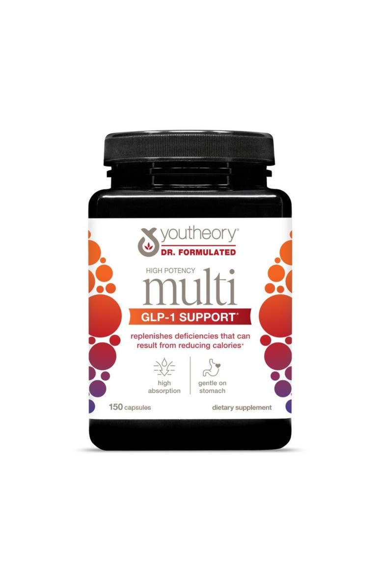 High Potency Multi GLP-1 Support Multivitamin Capsules 150 Vegetarian Capsules, Main, color, None