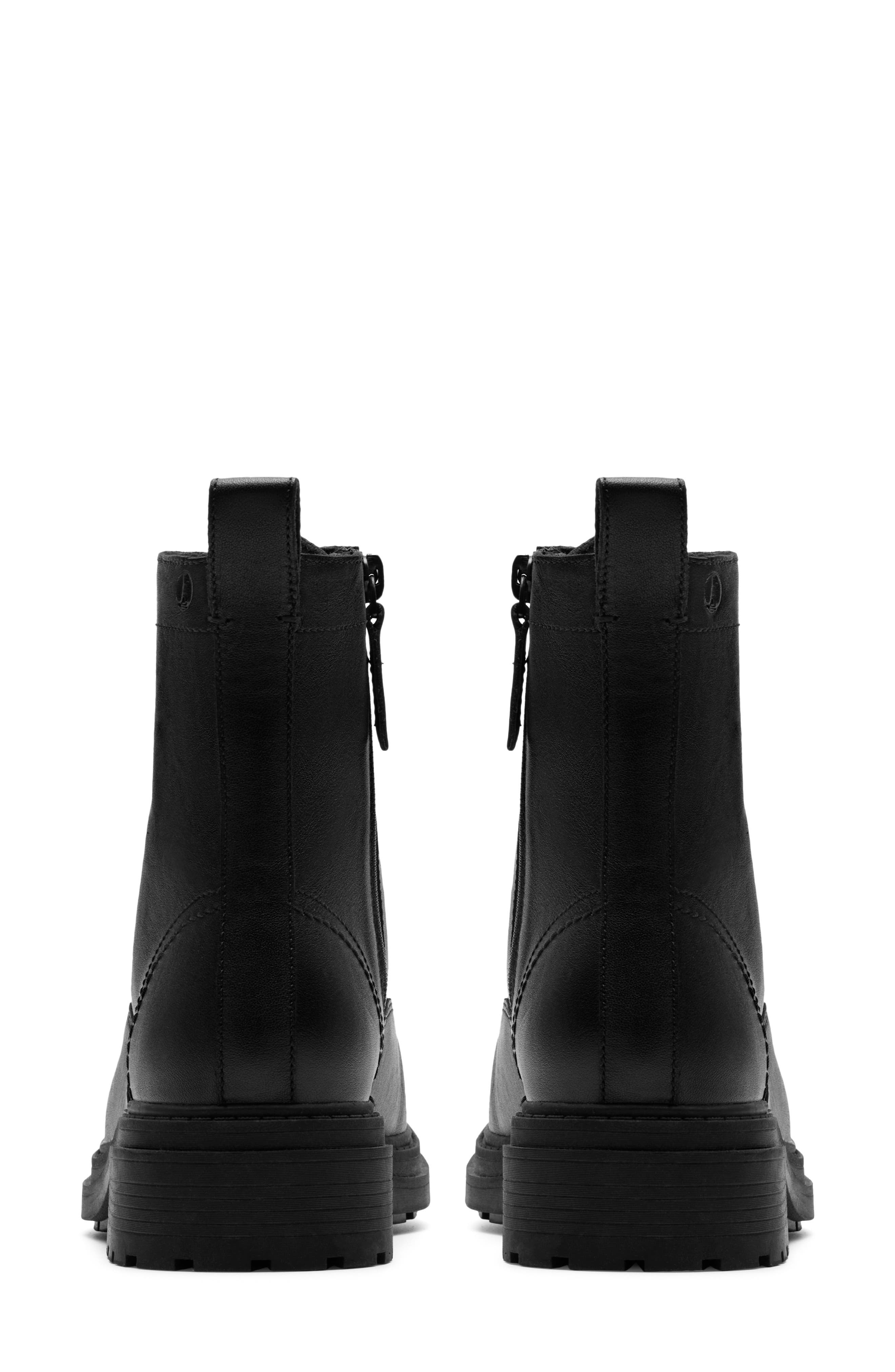 Orinoco 3 Lane Leather Boot, Alternate, color, BLACK LEATHER