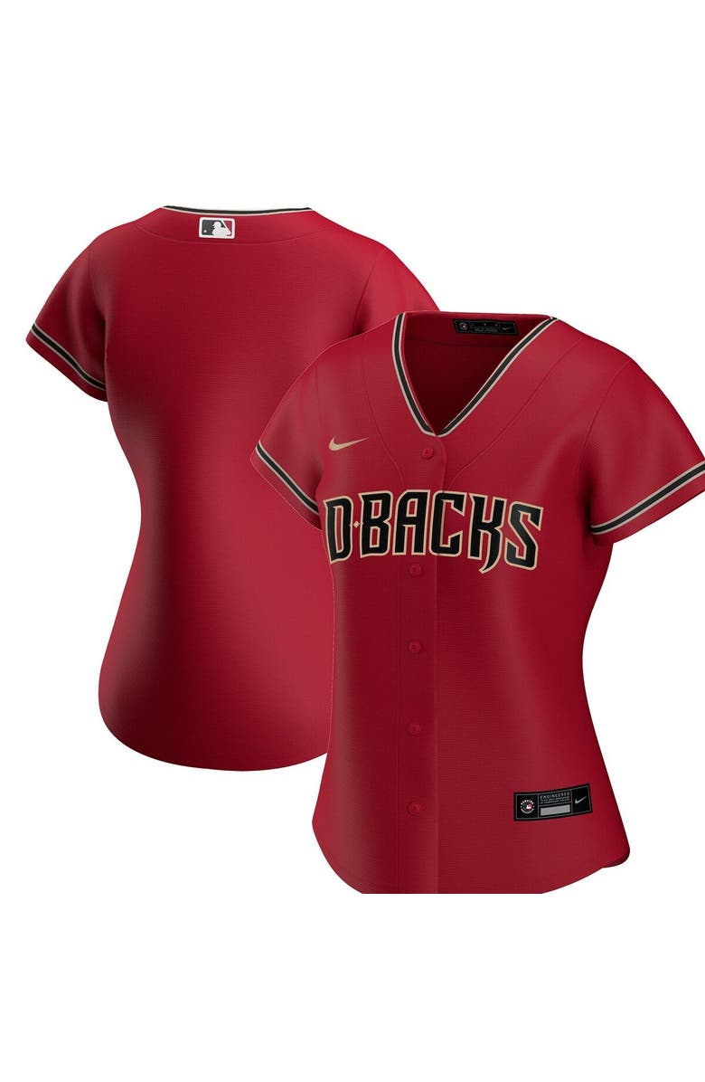 Nike Women's Nike Red Arizona Diamondbacks Alternate Replica Team Jersey, Alternate, color, 