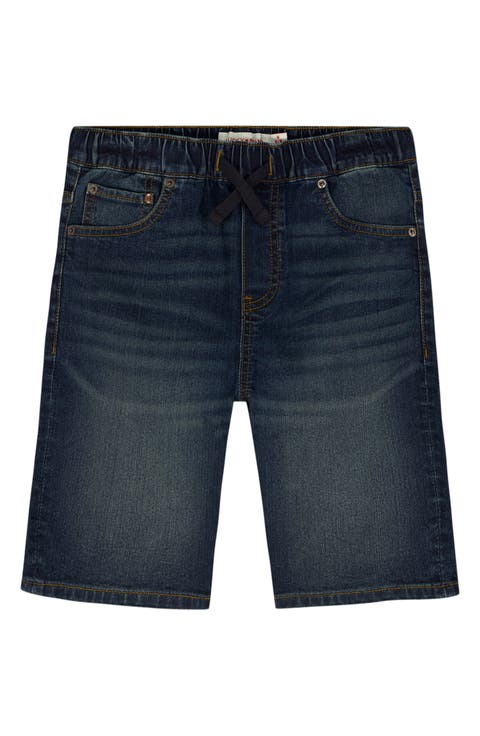 Kids' Pull-On Denim Shorts (Big Kid)