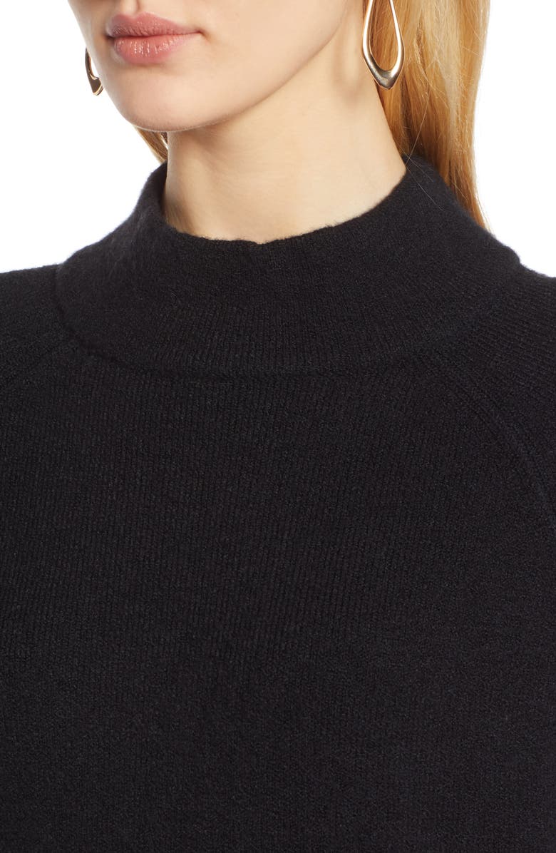 Halogen<sup>®</sup> Mock Neck Pocket Sweater, Alternate, color, 