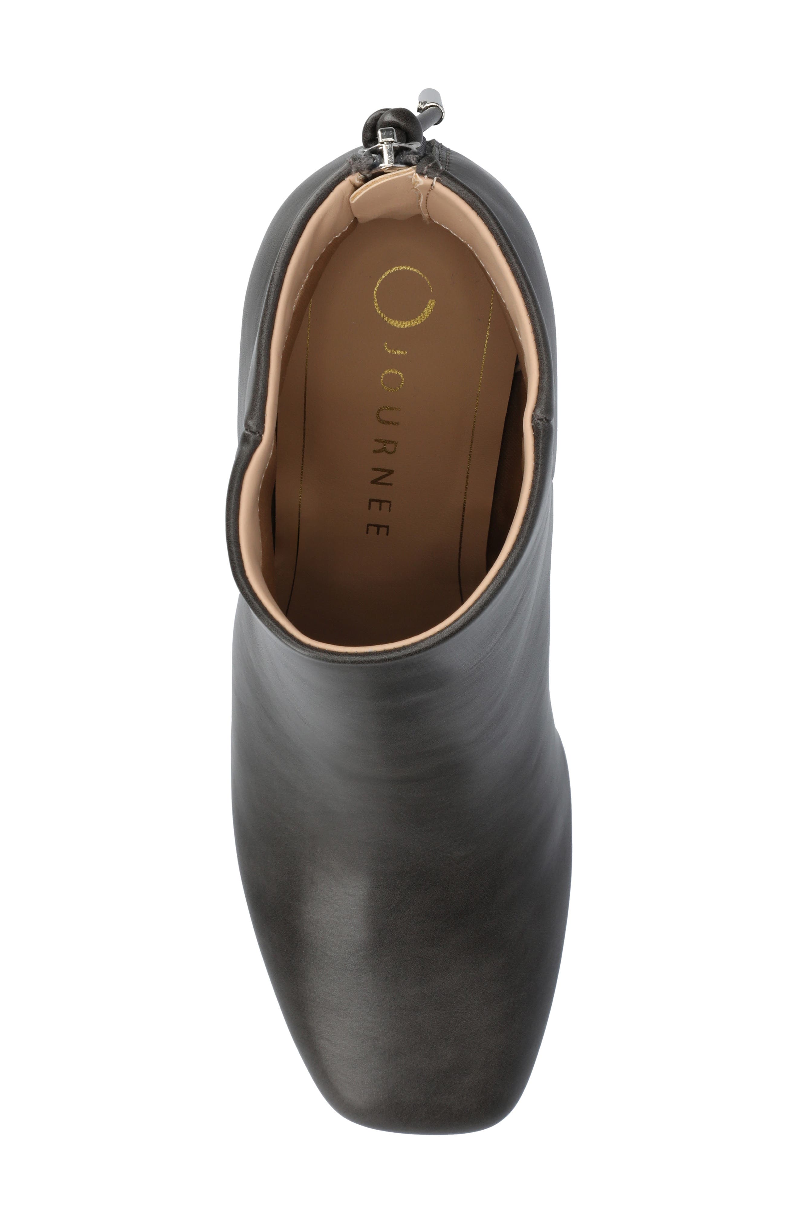 Journee Collection Audrina Tru Comfort Foam Bootie, Alternate, color, Charcoal