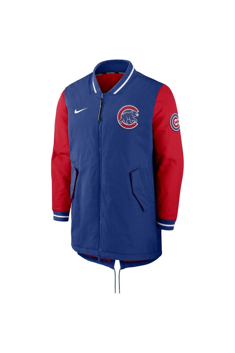 Men's Nike Royal Chicago Cubs Dugout Performance Full-Zip Jacket, Alternate, color, Royal