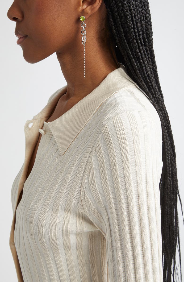 Justine Clenquet Lucy Mismatched Linear Drop Earrings, Alternate, color,