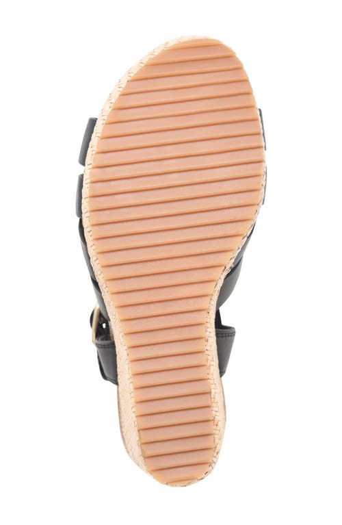 Söfft Carlana Wedge Sandal In Black