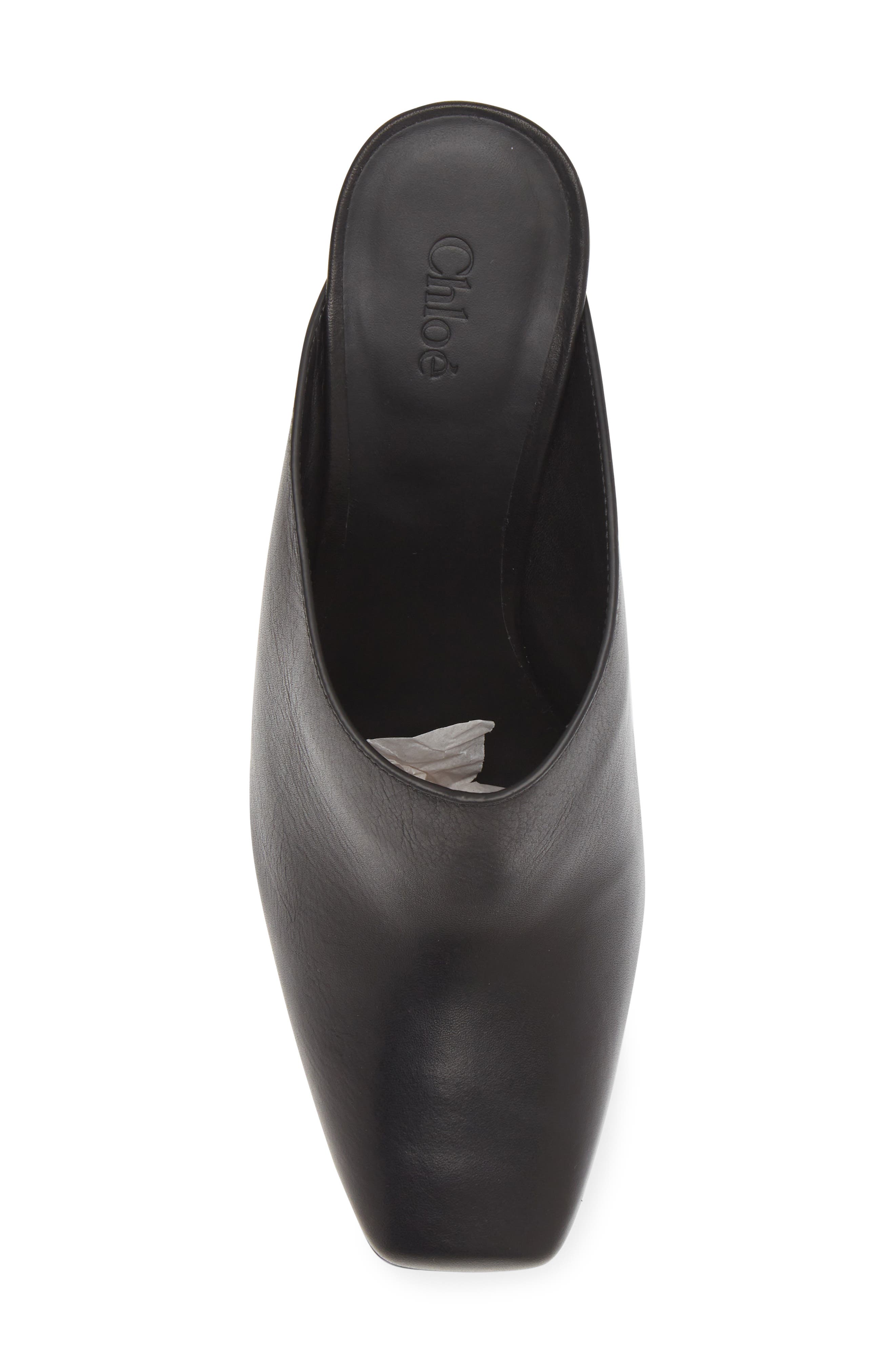 Chloé Ambre Mule, Alternate, color, Black