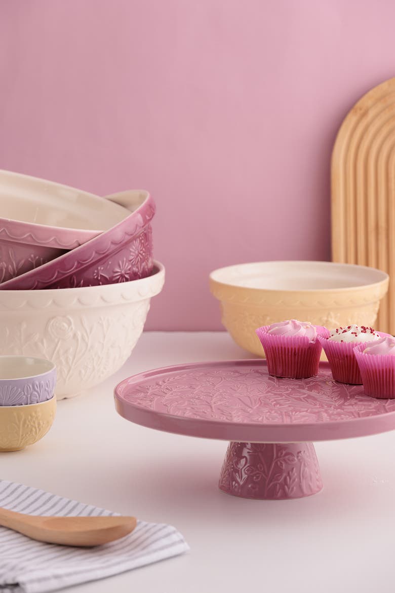 In the Meadow Cake Stand, Alternate, color, Purple
