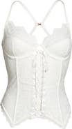 Coquette Lace Bustier Underwire Bra