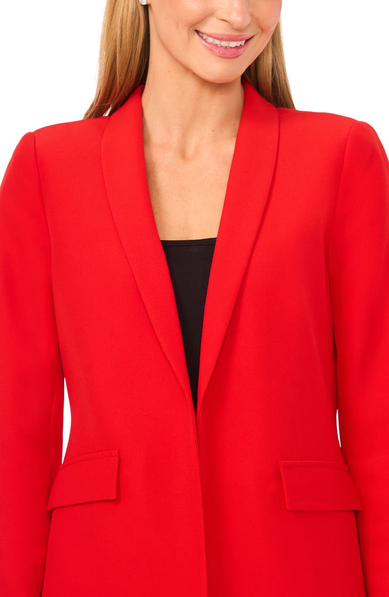 Halogen<sup>®</sup> Open Front Blazer, Alternate, color, Classic Cherry