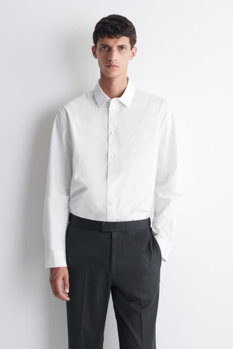 Relaxed Pima Cotton Poplin Shirt