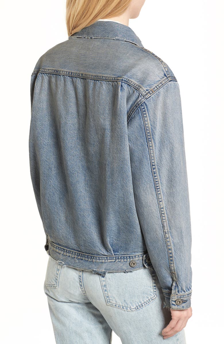 AG Cassie Denim Jacket, Alternate, color,