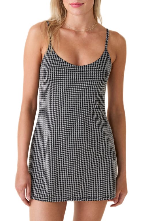 Andie The Amalfi One-piece Swim Dress In Gray