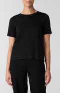 Eileen Fisher Organic Cotton Crewneck T-Shirt