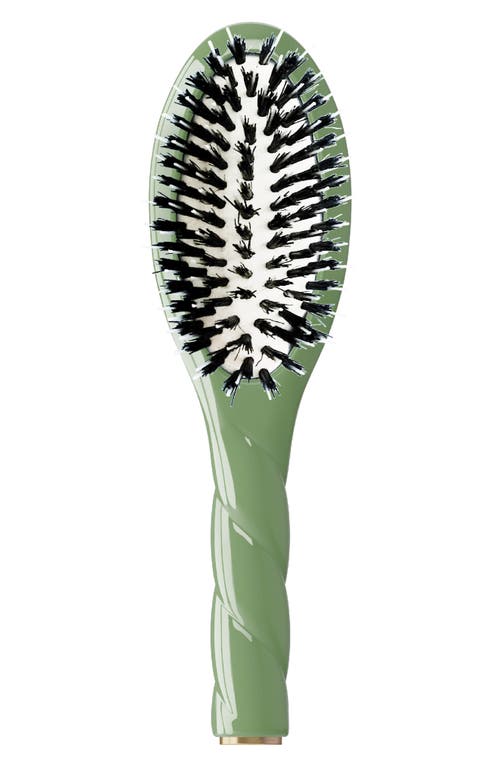 La Bonne Brosse N.02 The Small Care & Detangling Hairbrush in Almond Green at Nordstrom