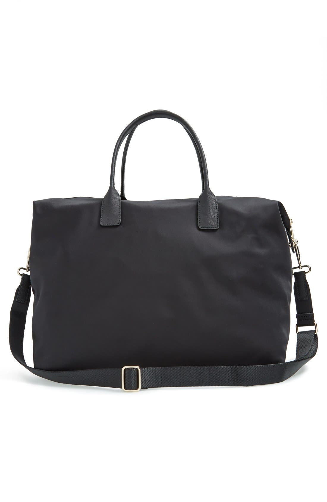 Kate Spade New York 'lyla' nylon weekend tote, Alternate, color, 