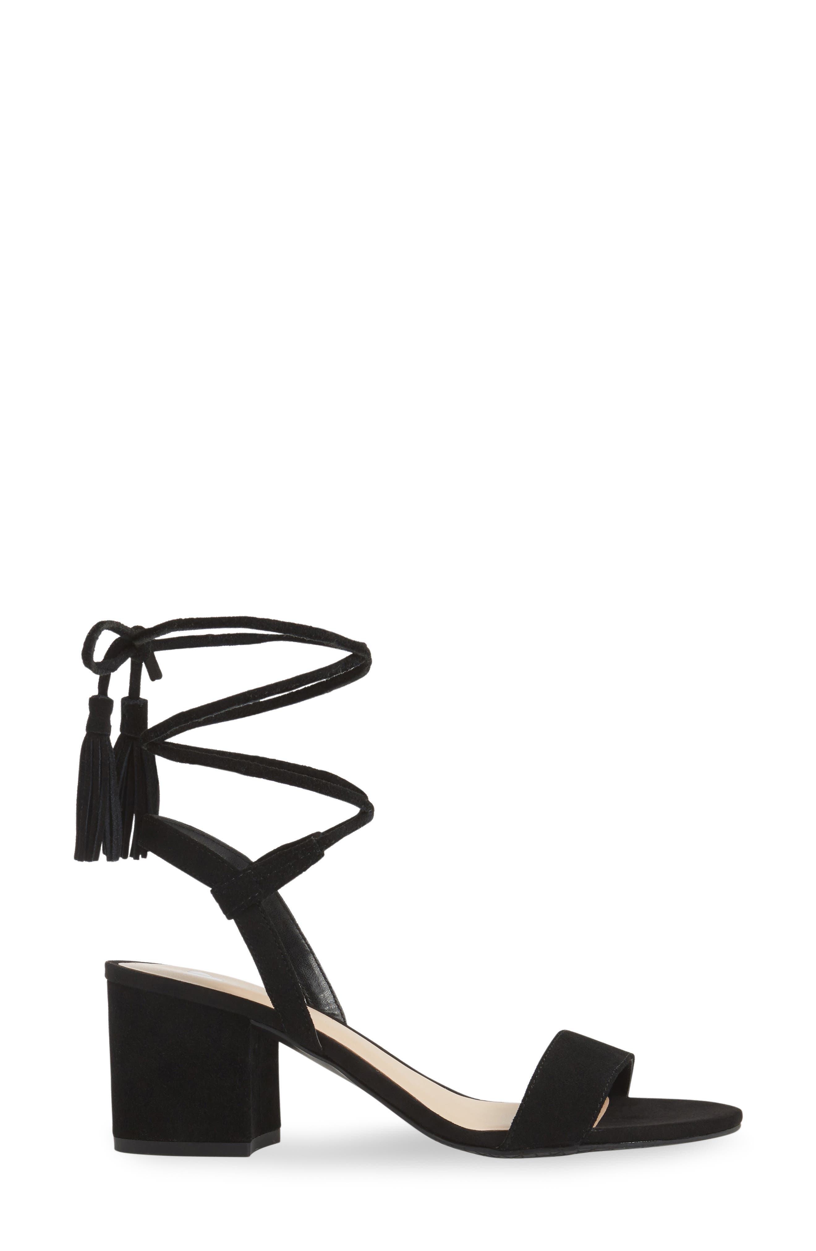 BP. Karla Block Heel Ankle Wrap Sandal, Alternate, color, 